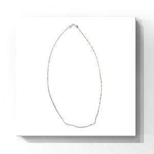 Sterling Silver Vintage 20" Figaro Rope Chain Necklace